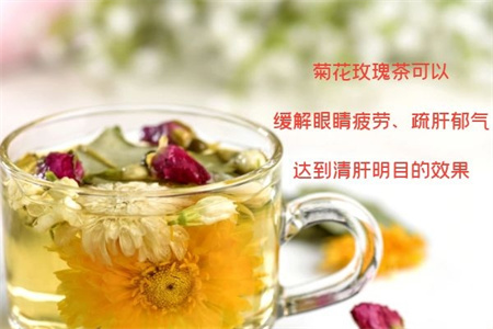 菊花玫瑰茶有什么功效 菊花玫瑰茶的禁忌有那些